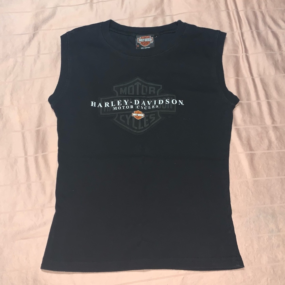 HARLEY DAVIDSON SLEEVELESS MUSCLE TEE